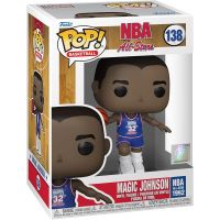 Funko Pop! - NBA Legends - Magic Johnson (Blue All Star Uniform 1992) 9cm - Numero 138