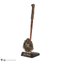 Harry Potter - Penna a Bacchetta con Supporto e Segnalibro Lenticolare