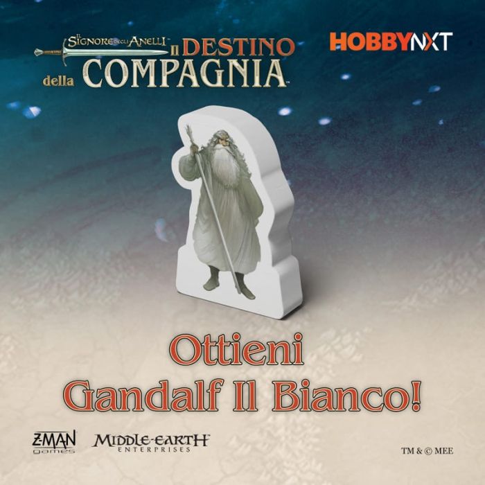 Il Signore degli Anelli Il Destino della Compagnia Gandalf il