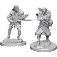Bardo Umano Maschio - 2 Miniature D&D Nolzur's Marvelous