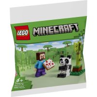 Lego Minecraft - Steve e Baby Panda