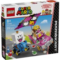 Lego Super Mario Kart - Wario e Re Boo