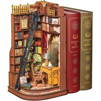 Silent Corner Study - Book Nook in Legno - Rolife TG Series