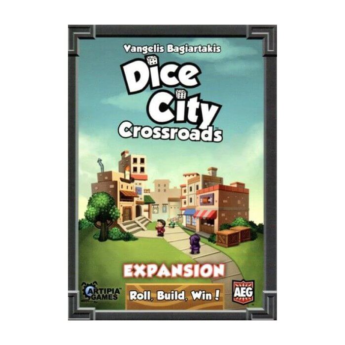 Copertina di Dice City: Crossroads Copertina di Dice City: Crossroads
