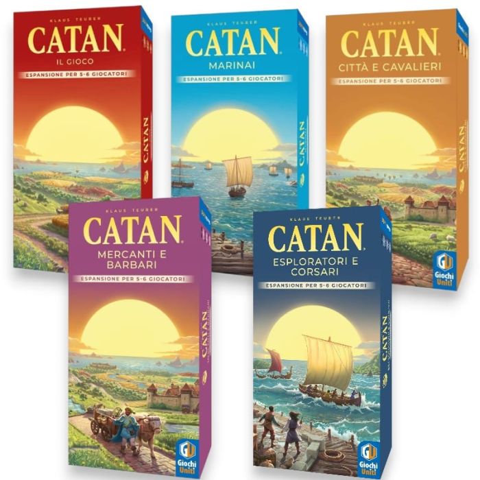 Catan Marinai 5-6 giocatori gioco da tavolo versione Italiano Catan Marinai 5-6 giocatori gioco da tavolo versione Italiano