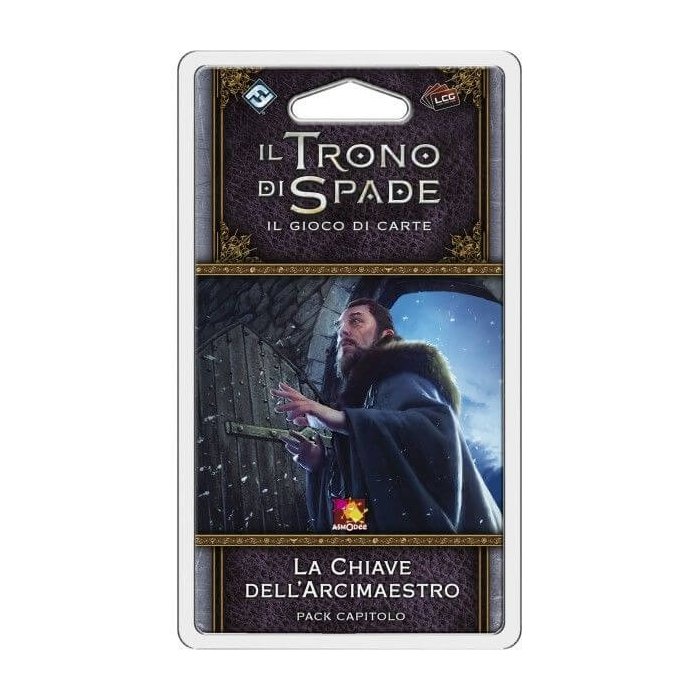 Copertina di Il Trono di Spade LCG: La Chiave dell'Arcimaestro Copertina di Il Trono di Spade LCG: La Chiave dell'Arcimaestro