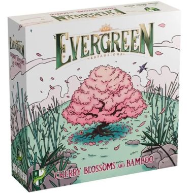 Evergreen - Cherry Blossoms and Bamboo