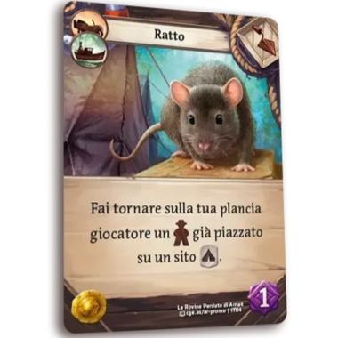 Le Rovine Perdute di Arnak - Carta Promo Ratto