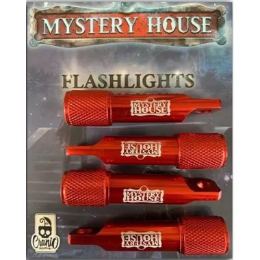 Mystery House - Flashlights - Set di 4 Torce Led