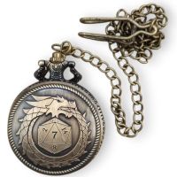 Orologio da Tasca con 7 Mini Dadi in Metallo