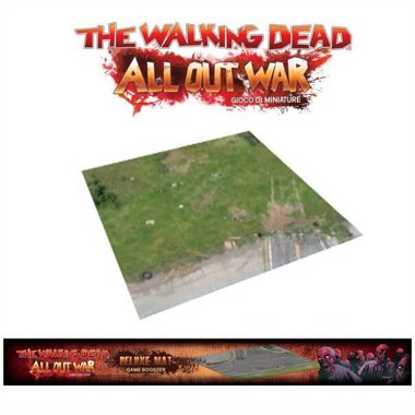 Copertina di The Walking Dead All Out War: Deluxe Mat Atlanta Accampamento Copertina di The Walking Dead All Out War: Deluxe Mat Atlanta Accampamento