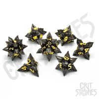 Set di 7 Dadi Deluxe - Royal Bane Metal RPG Dice Set