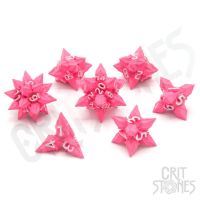 Set di 7 Dadi Deluxe - Blossom Bane Metal RPG Dice Set