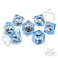 Set di 7 Dadi Deluxe - Glimmercore Liquid Core RPG Dice Set