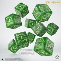 Set di 10 Dadi a 6 Facce - The Lord of the Rings - Shire Dice Set