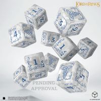 Set di 10 Dadi a 6 Facce - The Lord of the Rings - Rivendell Dice Set - Stone