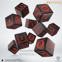 Set di 10 Dadi a 6 Facce - The Lord of the Rings - Mordor Dice Set