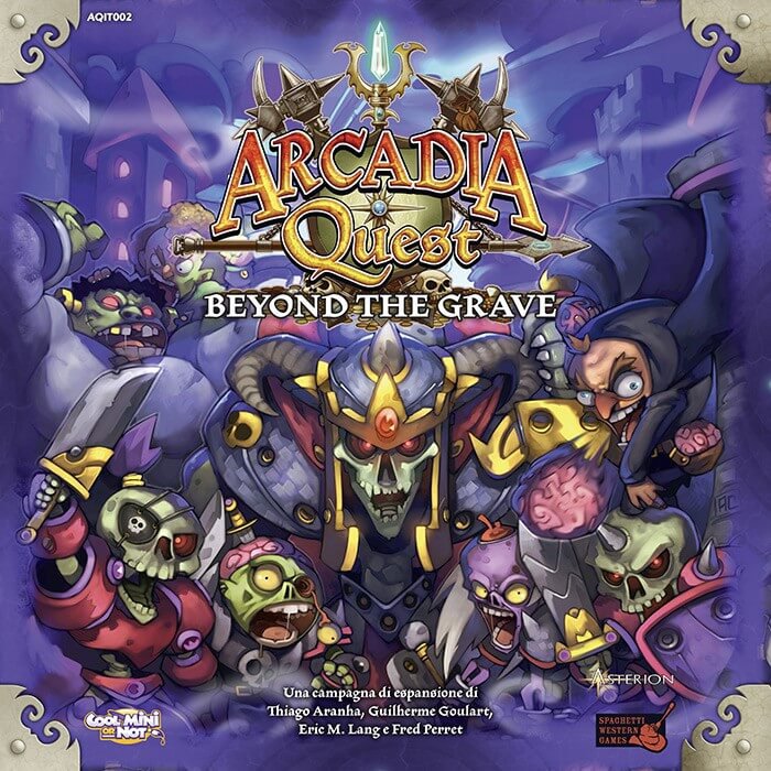 Copertina di Arcadia Quest: Beyond the Grave Copertina di Arcadia Quest: Beyond the Grave