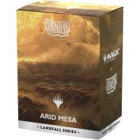 100 Bustine Standard Dragon Shield Matte Dual Art Sleeves - Landfall Series - Arid Mesa