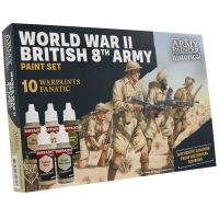 Historical - World War II - British 8th Army Paint Set - 10 Warpaints Fanatic