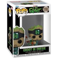 Funko Pop! - Marvel - I Am Groot - Groot PJs with Book - Numero 1193