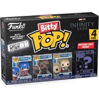 Funko Bitty Pop! Marvel - Captain America (Pack da 4)