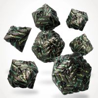 7 Dadi Deluxe - Alchemist’s Tangle Metal RPG Dice Set