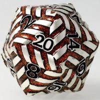 Dado D20 Deluxe 33mm - Forgespired Metal D20