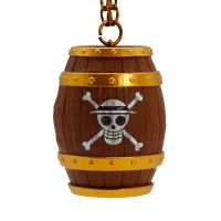 One Piece - Portachiavi Barrel Skull 3D