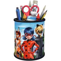 Puzzle 3D Portapenne - Miraculous - 57 Pezzi