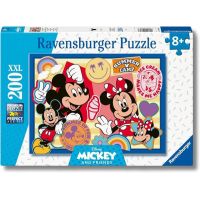 Puzzle Disney Mickey and Minnie - 200 Pezzi XXL