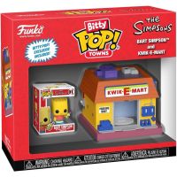 Funko Bitty Pop! Towns - The Simpsons - Bart Simpson & Kwik-E-Mart