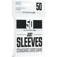 Bustine Just Sleeves - Standard Size Card Black 66x92 (50)