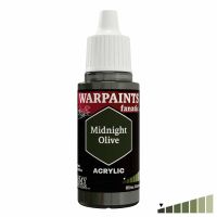 Warpaints Fanatic Masterclass Acrylics - Midnight Olive