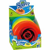 Display 24pz - Frisbee - Diam. 25cm - Colore Casuale | Mythic Bundle