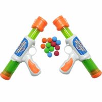 Set 2 Pistole Spara-Palline + 12 Palle Morbide