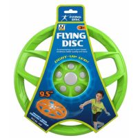 Frisbee con Luci - Diam. 24cm - Colore Casuale