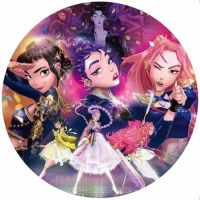 Puzzle Rotondo KPop Demon Hunters - 500 Pezzi + Poster