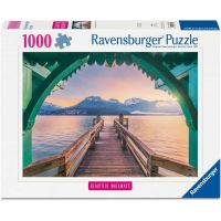 Puzzle 1000 pz - Passerella sul Lago di Annecy