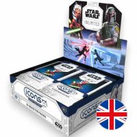 Star Wars Unlimited - Icons - Edizione Inglese - Box da 24 Booster Pack | Mythic Bundle