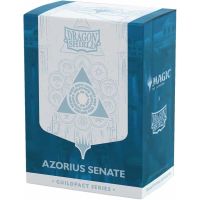 100 Bustine Standard Dragon Shield Matte Dual Art Sleeves - AZORIUS SENATE