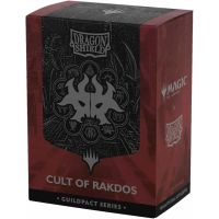 100 Bustine Standard Dragon Shield Matte Dual Art Sleeves - CULT OF RAKDOS
