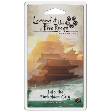 Copertina di Legend of the Five Rings LCG: Into the Forbidden City Copertina di Legend of the Five Rings LCG: Into the Forbidden City