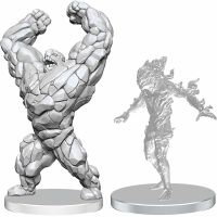 Pathfinder - Deep Cuts Miniatures - Living Landslide & Living Wildfire