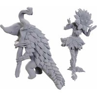 Pathfinder - Deep Cuts Miniatures - W25 Sunflower Leshy & Fruit Leshy