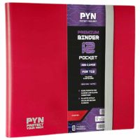 PYN - Premium Binder 12 Pocket (Rosso)