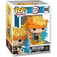 Funko Pop! Premium - Demon Slayer - Zenitsu Agatsuma - Numero 2502 - Limited Glow Chase Edition