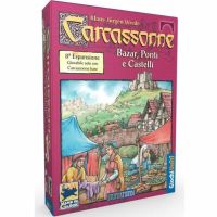 Carcassonne - Bazar, Ponti e Castelli (Vecchia Edizione) - Scatola Scolorita Danneggiato (M1)