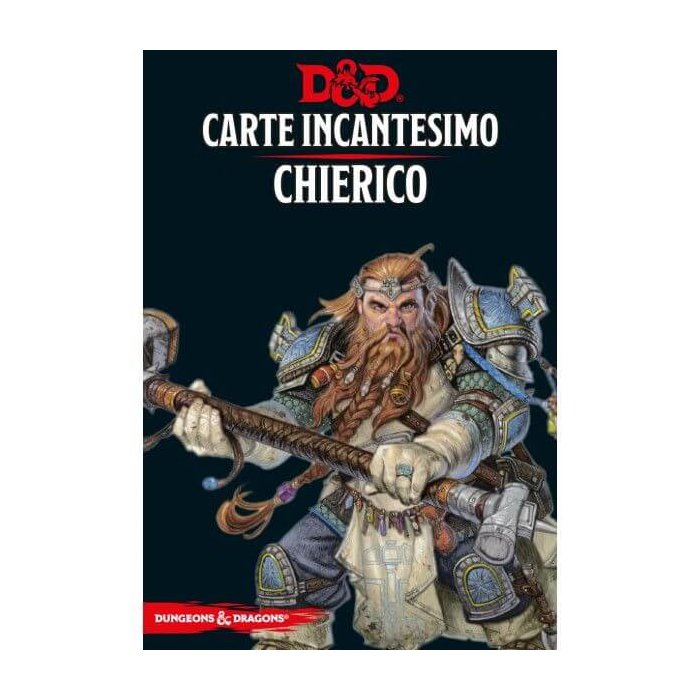 Copertina di Dungeons & Dragons: Carte Incantesimo - Chierico Copertina di Dungeons & Dragons: Carte Incantesimo - Chierico