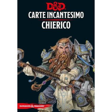 Copertina di Dungeons & Dragons: Carte Incantesimo - Chierico Copertina di Dungeons & Dragons: Carte Incantesimo - Chierico